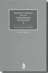 Derecho público de las Comunidades Autónomas. Tomo II. 9788496717602