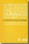 La aplicación de los tratados sobre Derechos Humanos en el ámbito local. 9789879120910