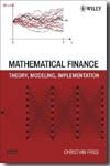 Mathematical finance. 9780470047224