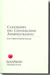 Cuestiones del Contencioso Administrativo