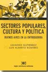 Sectores populares, cultura y política. 9789871220953