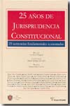 25 años de jurisprudencia constitucional. 9788496705357