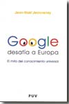 Google desafía a Europa