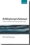 Building Europe's Parliament