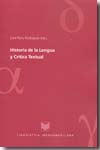 Historia de la lengua y crítica textual