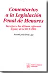 Comentarios a la legislación penal de menores. 9788484567905