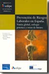 Prevención de riesgos laborales en España. 9788483223536