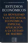 La movilidad y la eficiencia económica. 100789319