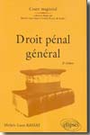 Droit pénal général. 9782729830779