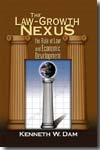 The Law-growth nexus. 9780815717201