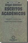 Escritos académicos. 9788478074228