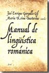 Manual de lingüística románica. 9788434482685