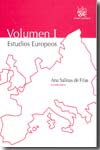 Estudios europeos. Volumen I