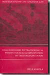 Legal responses to trafficking in women for sexual exploitation in the European Union