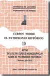 Cursos sobre el Patrimonio histórico. 10. 9788481024104