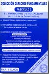 El principio de igualdad. 100734351