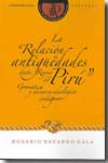 La "Relación de antigüedades deste reyno del Pirú". 9788484892731