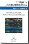 Historia de la familia, propuestas transdisciplinares