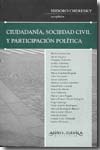 Ciudadanía, sociedad civil y participación política