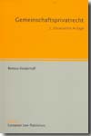 Gemeinschaftsprivatrecht. 9783866530386