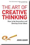 The art of creative thinking