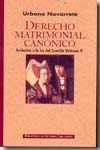 Derecho matrimonial canónico