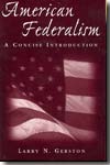 American federalism. 9780765616722