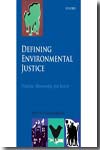 Defining environmental justice. 9780199286294
