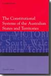 The constitutional systems of the Australian States and territories. 9780521681728