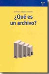 ¿Qué es un archivo?