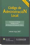 Código de administración local. 9788470524066