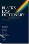 Black's Law dictionary