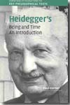 Heidegger's being and time