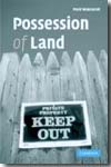 Possession of land. 9780521868990