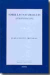 Sobre las naturalezas (Periphyseon). 9788431324599