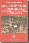 Socialización política y prensa de masas. 9788487212543