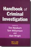 Handbook of criminal investigation. 9781843921875