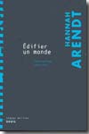 'Édifier un monde'. 9782020803021