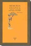 Memoria gráfica del paladar. 9788497042772