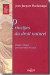 Principes du Droit naturel suivi de Droit naturel et humanité chez Burlamaqui par Jean-Paul Coujou