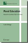 Moral education. 9781402061806