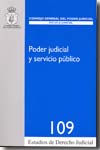 Poder judicial y servicio público