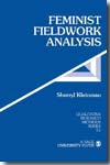 Feminist fieldwork analysis. 9781412905497