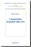 L'ammissibilità del giudizio abbreviato