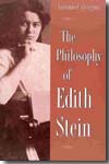 The philosophy of Edith Stein