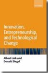 Innovation, entrepreneurship, and technological change. 9780199268832