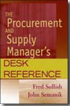 The procurement and supply manager's desk reference. 9780471790433