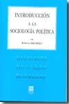 Introducción a la sociología política. 9788498361421