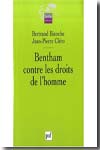 Bentham contre les Droits de l'Homme. 9782130558316