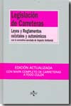 Legislación de carreteras. 9788430945443